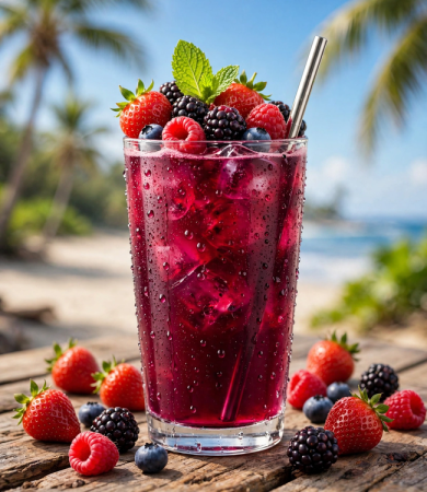 Suco de Frutas Vermelhas - (Escolha a tamanho)