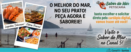 Capa Petiscaria Sabor do Mar