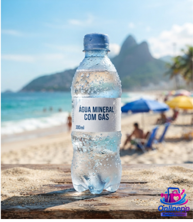 Água Mineral 500ml - COM GÁS
