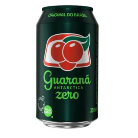 Refrigerante Guaraná Antarctica ZERO lata 350ml