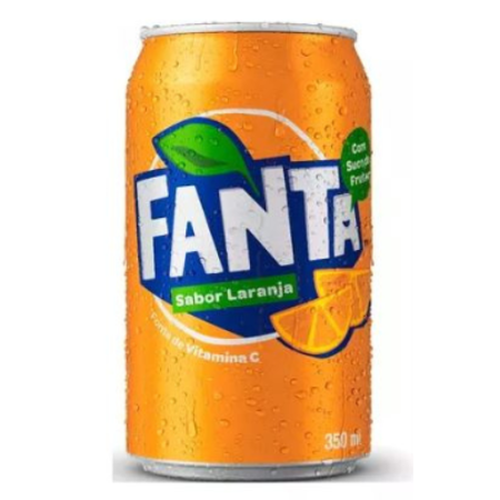 Refrigerante Fanta Laranja Lata 350ml