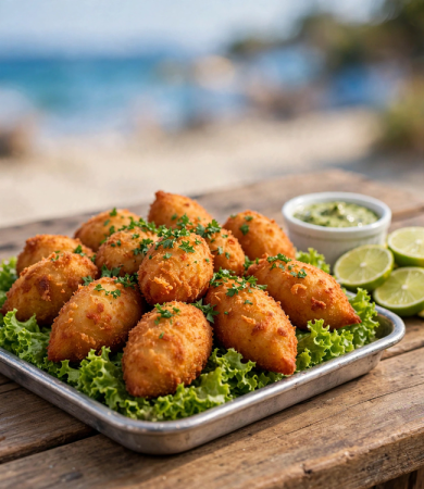 Porção - Bolinho de Bacalhau
