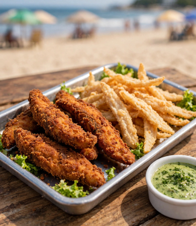 Isca de Peixe & Tilápia (meio a meio)