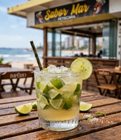 Caipirinha ou Caipiroska de Limão - 330 ml